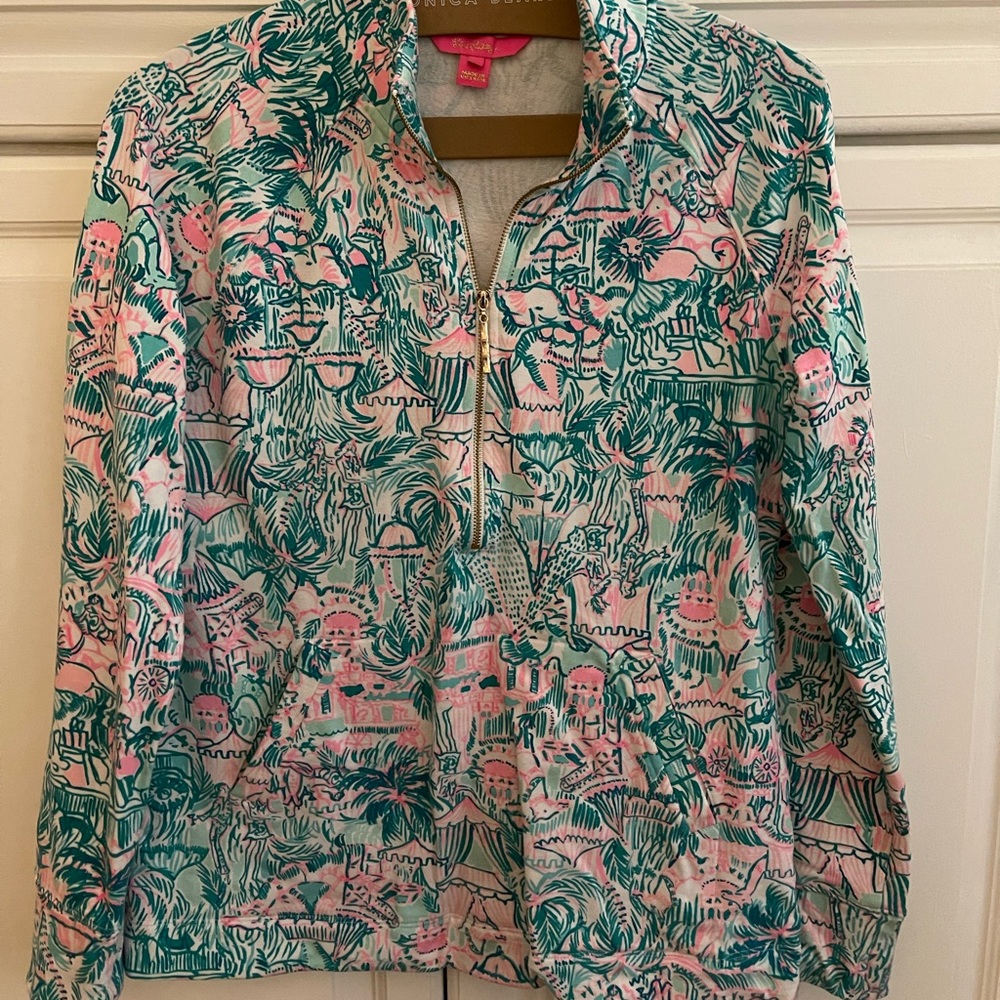 Lilly Pulitzer pink green popover 2020 Small